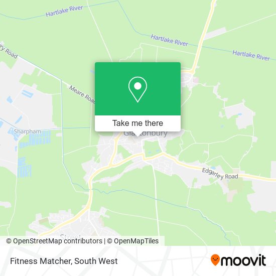 Fitness Matcher map