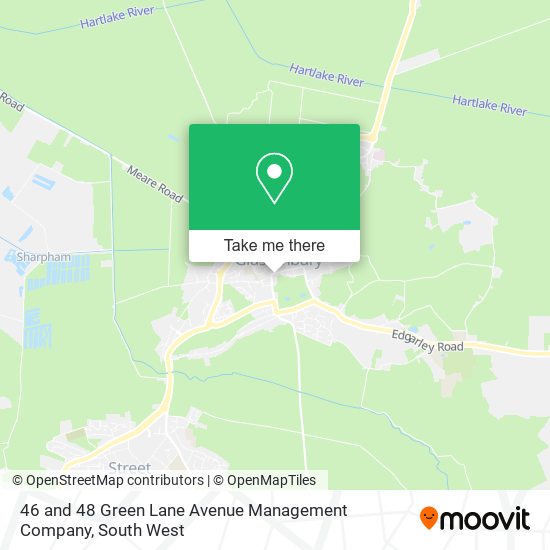 46 and 48 Green Lane Avenue Management Company map