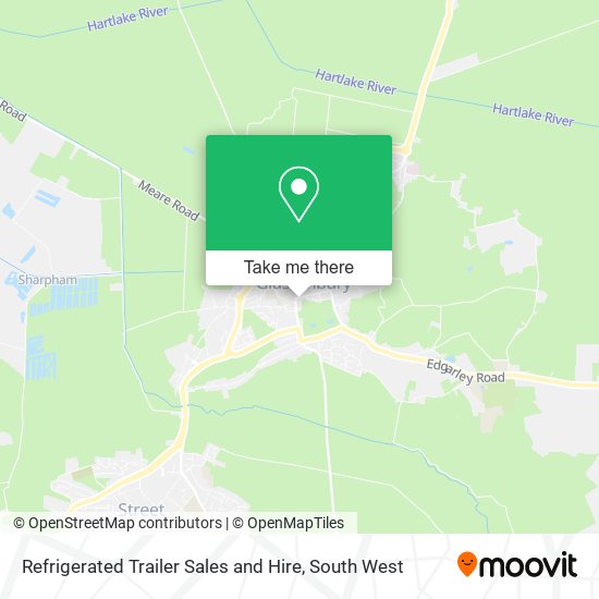 Refrigerated Trailer Sales and Hire map