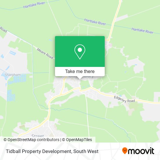 Tidball Property Development map