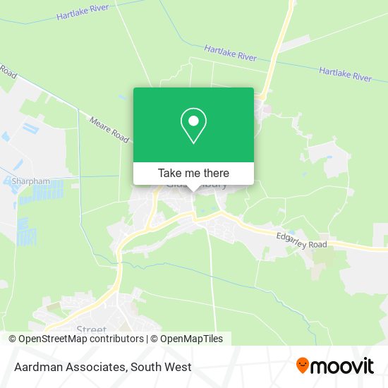 Aardman Associates map