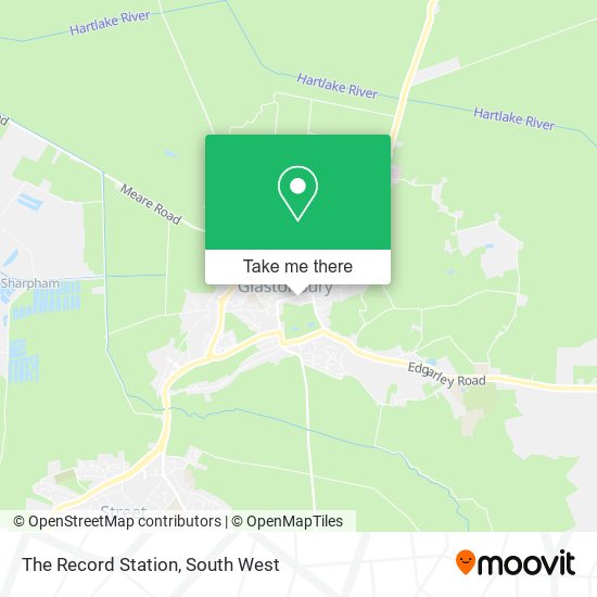 The Record Station map
