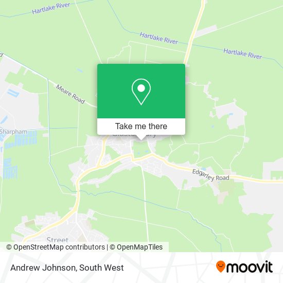 Andrew Johnson map