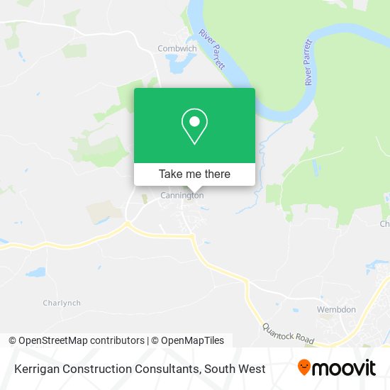 Kerrigan Construction Consultants map