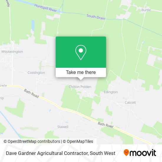 Dave Gardner Agricultural Contractor map