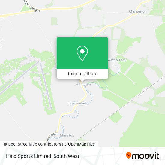Halo Sports Limited map
