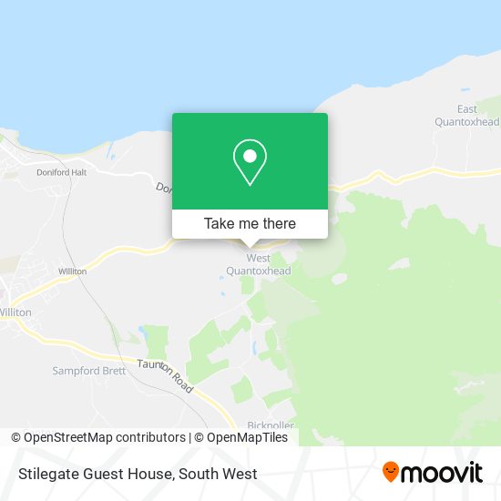Stilegate Guest House map