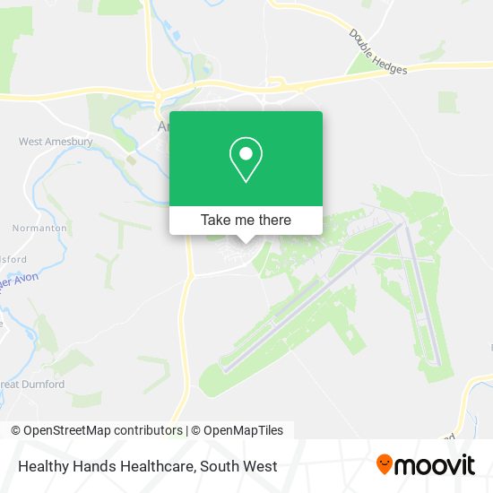 Healthy Hands Healthcare map