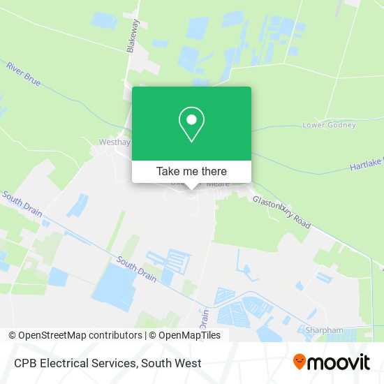 CPB Electrical Services map
