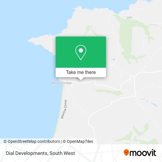 Dial Developments map