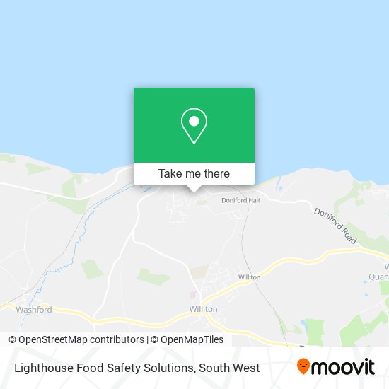 Lighthouse Food Safety Solutions map