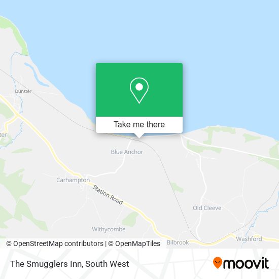 The Smugglers Inn map