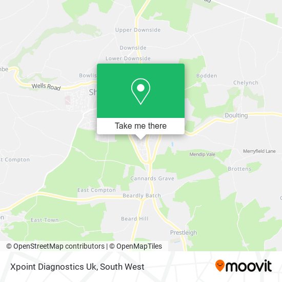 Xpoint Diagnostics Uk map