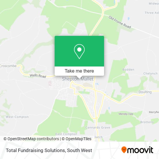 Total Fundraising Solutions map