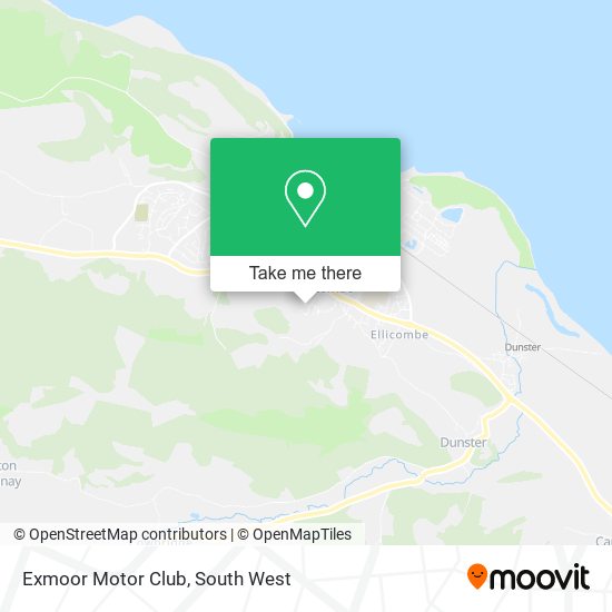 Exmoor Motor Club map
