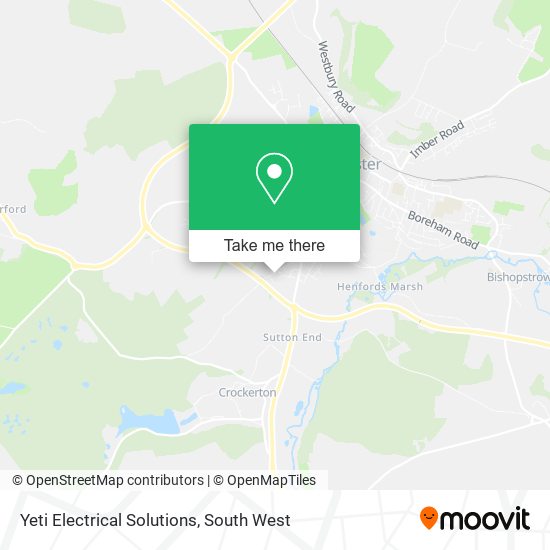 Yeti Electrical Solutions map