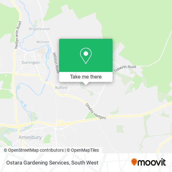 Ostara Gardening Services map