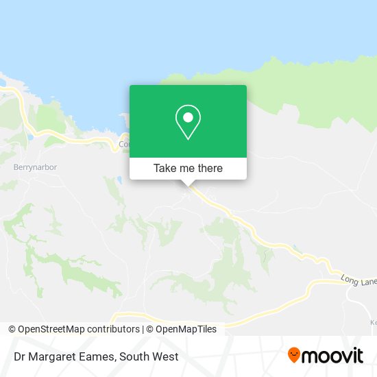Dr Margaret Eames map