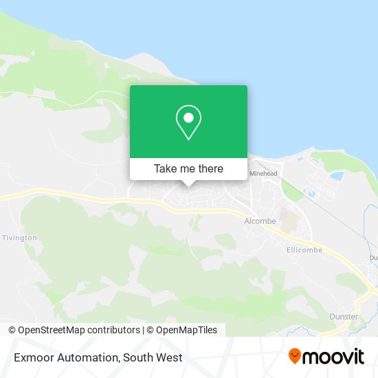 Exmoor Automation map