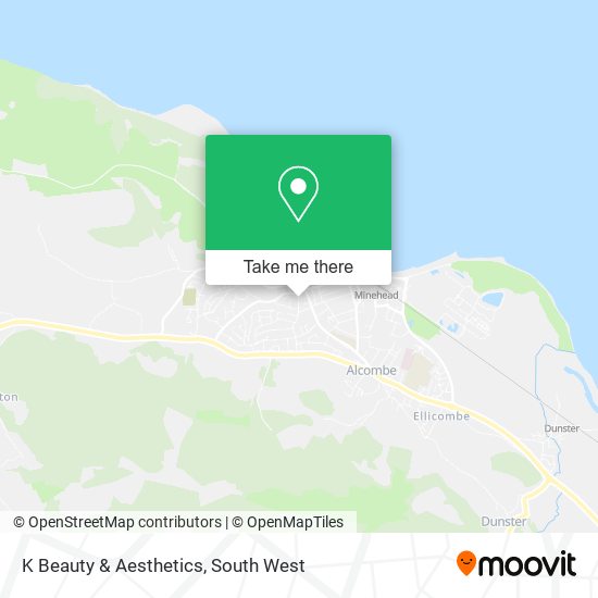 K Beauty & Aesthetics map