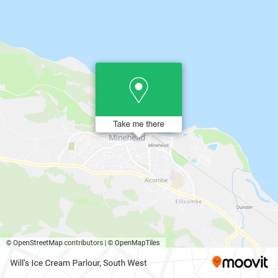 Will's Ice Cream Parlour map