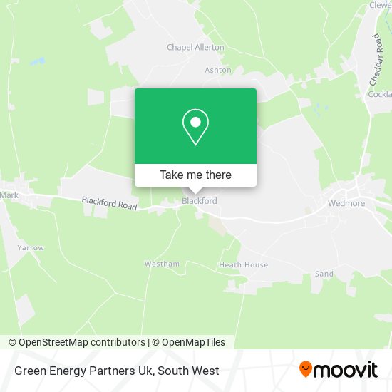 Green Energy Partners Uk map