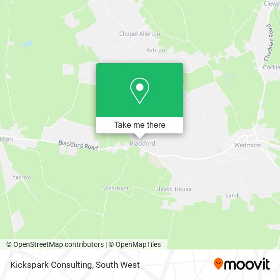 Kickspark Consulting map