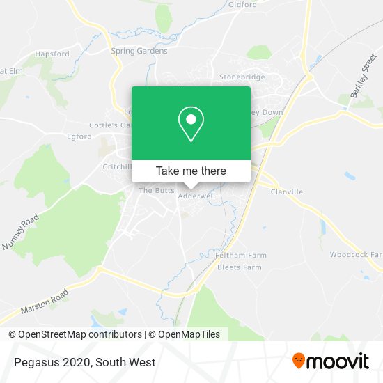 Pegasus 2020 map
