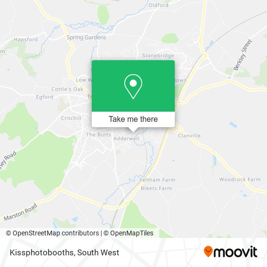 Kissphotobooths map