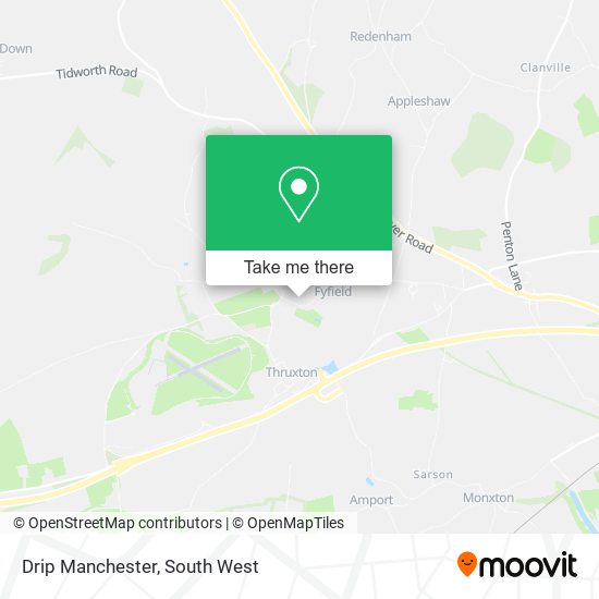 Drip Manchester map