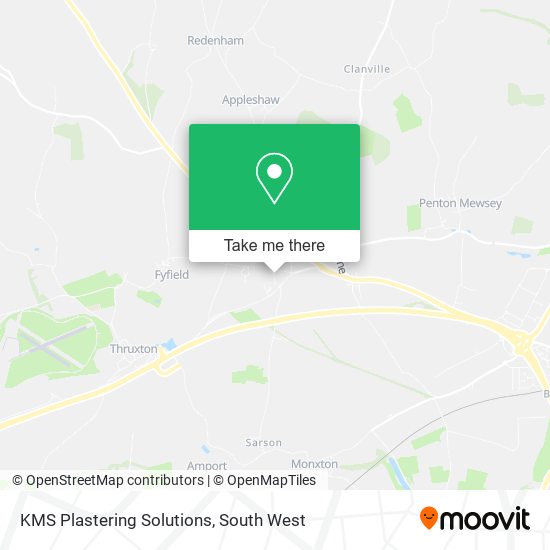 KMS Plastering Solutions map