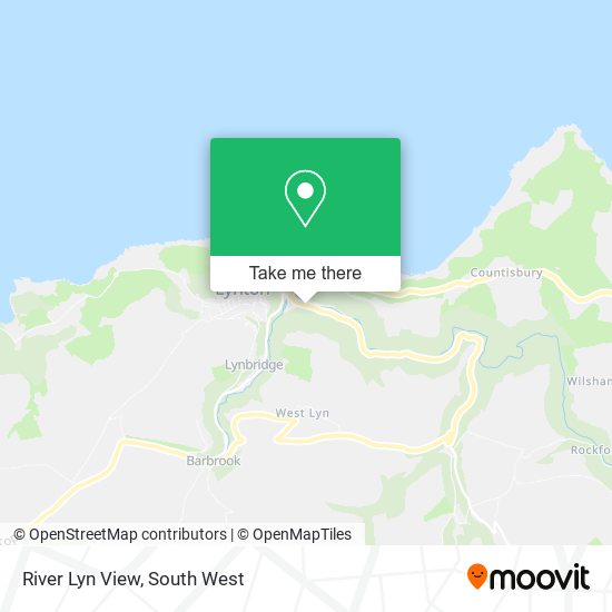 River Lyn View map