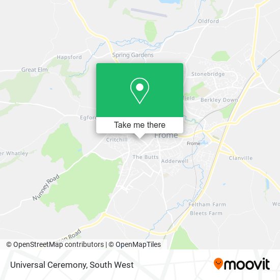 Universal Ceremony map