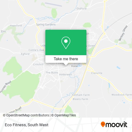 Eco Fitness map