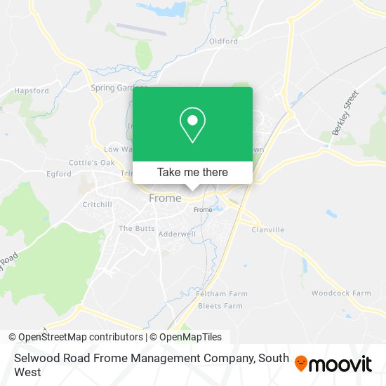 Selwood Road Frome Management Company map