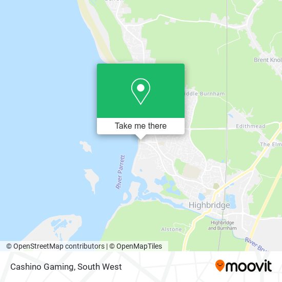 Cashino Gaming map