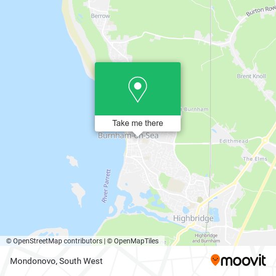 Mondonovo map