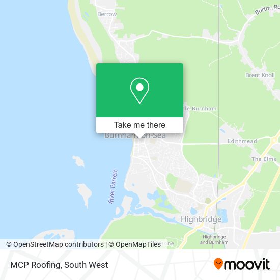MCP Roofing map