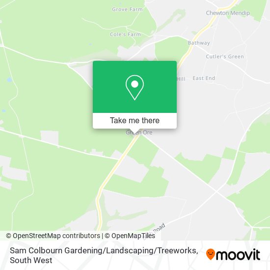 Sam Colbourn Gardening / Landscaping / Treeworks map