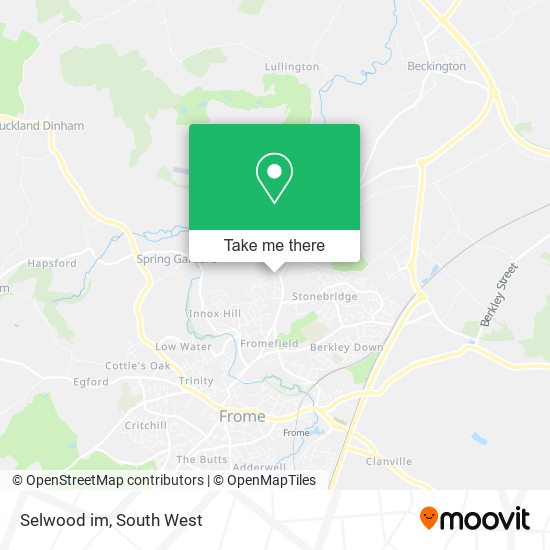 Selwood im map