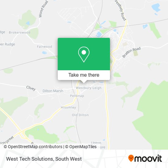 West Tech Solutions map