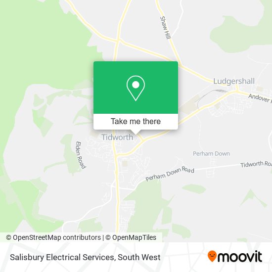 Salisbury Electrical Services map
