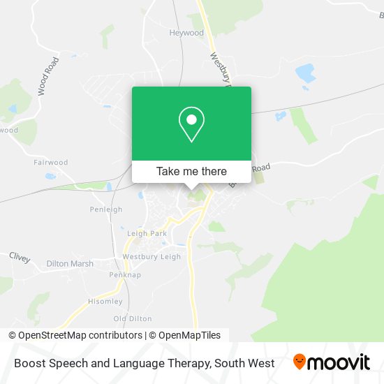 Boost Speech and Language Therapy map