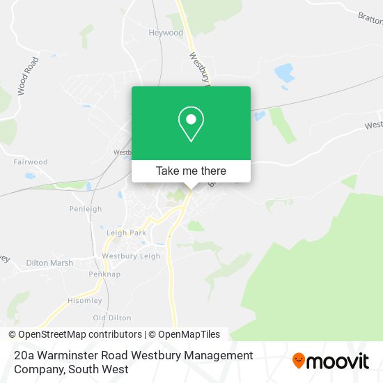 20a Warminster Road Westbury Management Company map