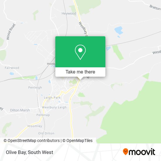 Olive Bay map
