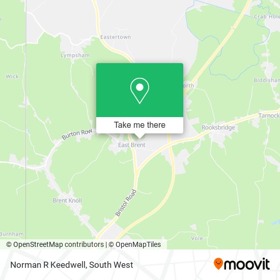 Norman R Keedwell map