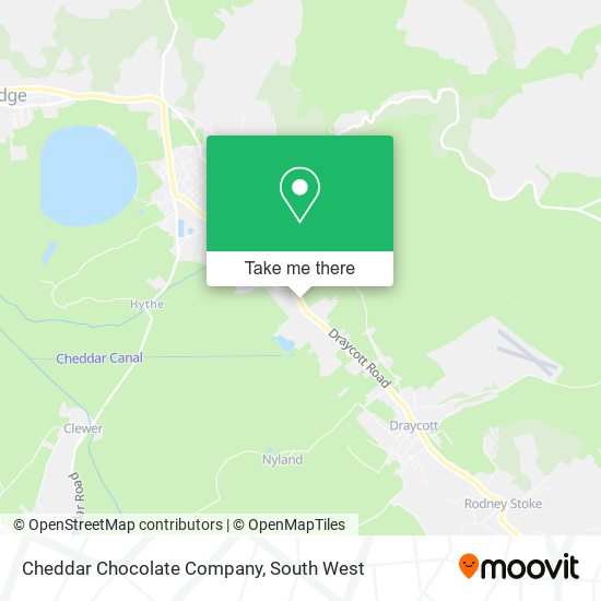 Cheddar Chocolate Company map
