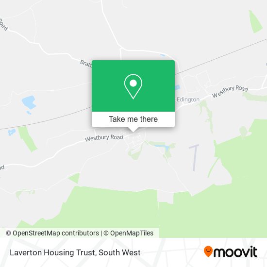 Laverton Housing Trust map