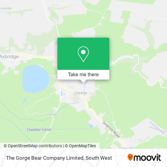 The Gorge Bear Company Limited map