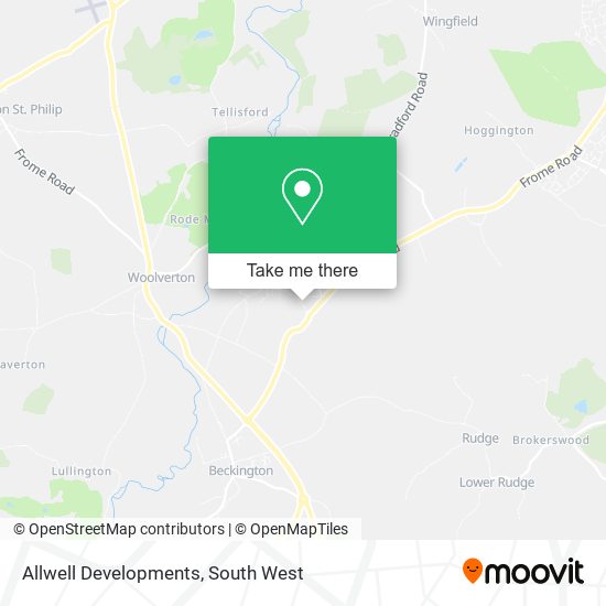 Allwell Developments map